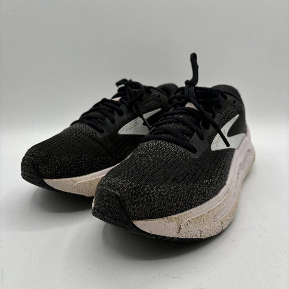 Brooks Ghost Max 2 1204201B077 Athletic Sneaker Women's 8 B Black Mesh Running